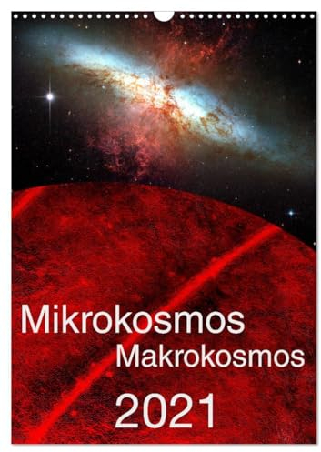 Mikrokosmos – Makrokosmos (Wandkalender 2025 DIN A3 hoch), CALVENDO Monatskalender
