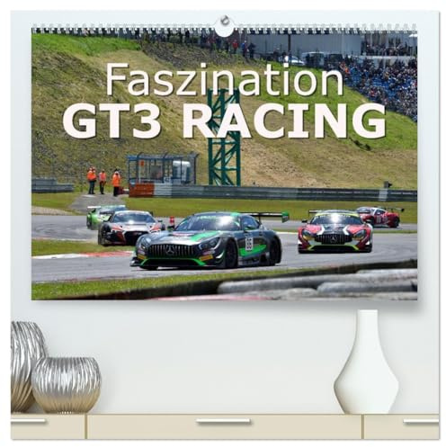 Faszination GT3 RACING (hochwertiger Premium Wandkalender 2026 DIN A2 quer), Kunstdruck in Hochglanz: Spektakuläre Rennszenen einer exklusiven GT3 Rennserie am Nürburgring (CALVENDO Sport)