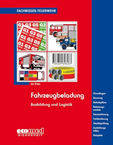 Fahrzeugbeladung: Kennzeichn.- u. Markierungssyst. - Grdlg. - Normung - Beladepläne - Beladungsmodule - Kennzeichn. - Farbkodierung - Geräteprüf. - ... - Beispiele (Fachwissen Feuerwehr)