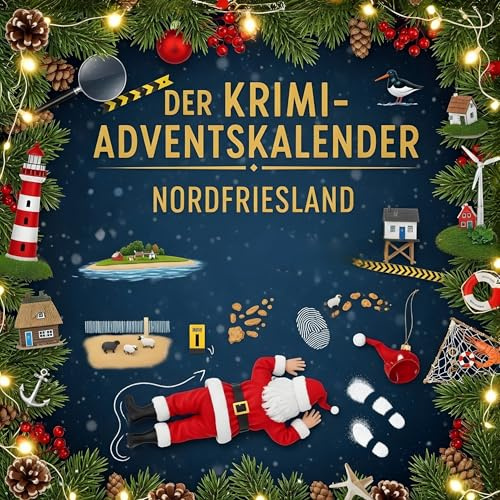 Der Krimi-Adventskalender Nordfriesland: Mordsverdächtig in 24 Akten. Ein Fall in deiner Nähe