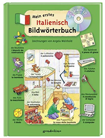 Mein erstes Italienisch Bildwörterbuch + CD