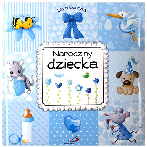 Album prezentowy dla chĹopczyka. Narodziny dziecka