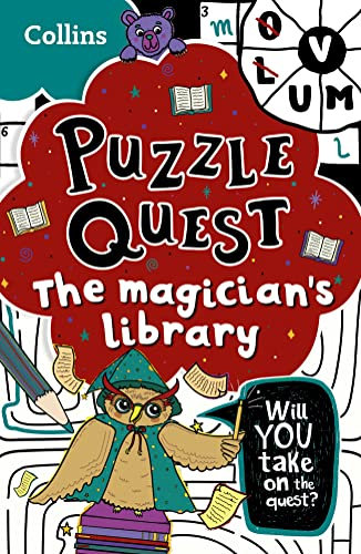 The Magician’s Library: Mystery Puzzles for Kids (Puzzle Quest)