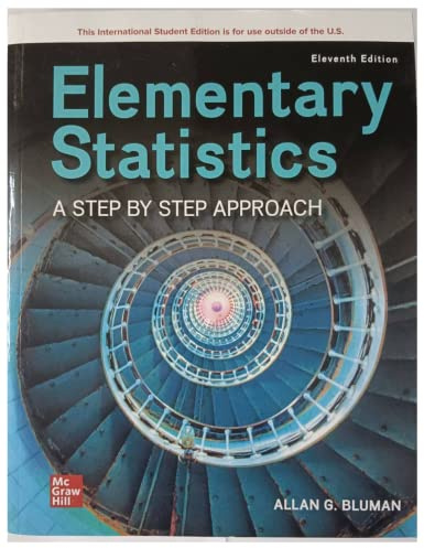 Elementary Statistics: A Step By Step Approach ISE
