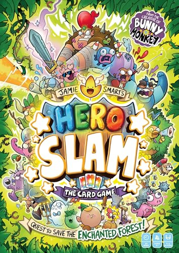 Jamie Smart’s Hero Slam: Quest to Save the Enchanted Forest: A card game by the no 1 bestselling creator of Bunny vs Monkey