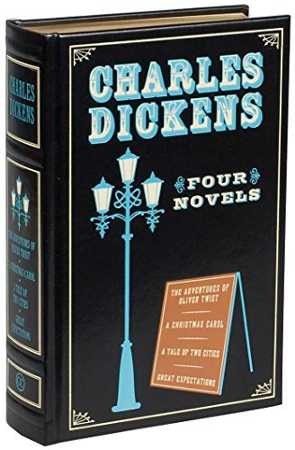 Charles Dickens: Four Novels (Leather-bound Classics)