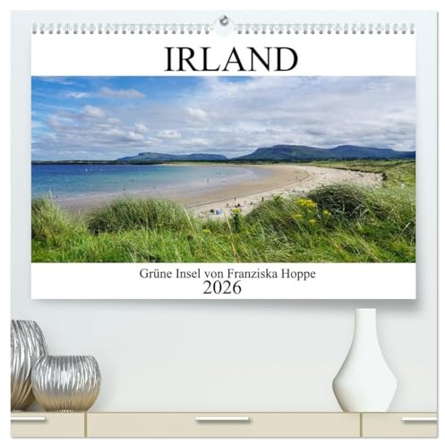 Grüne Insel - Irland (hochwertiger Premium Wandkalender 2026 DIN A2 quer), Kunstdruck in Hochglanz: Bilder der wunderschönen Grünen Insel Irland. (CALVENDO Natur)
