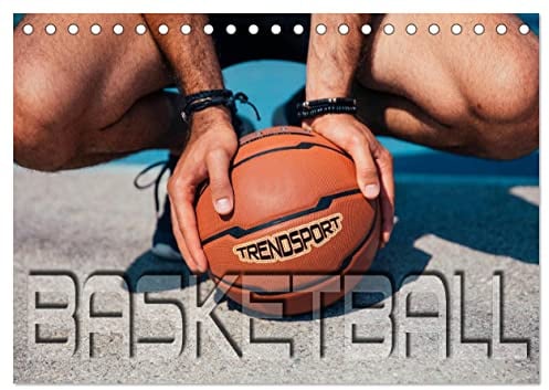 Trendsport Basketball (Tischkalender 2026 DIN A5 quer), CALVENDO Monatskalender: Actionreiche und atmosphärische Bilder aus dem Basketballsport und Streetball (CALVENDO Sport)
