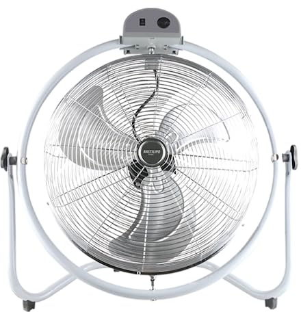 Bastilipo - Ventilador industrial oscilante de 50 cm, 3 velocidades, 140W, modelo Monsul