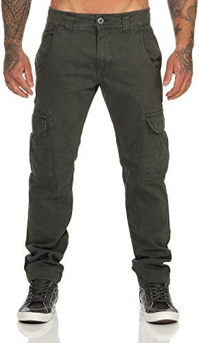 Alpha Industries Herren Agent Pant Freizeithose Hose, Greyblack, 34