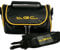 TGC ® Case Shoulder Bag for Betron D51 Bluetooth Speaker with shoulder strap and Carry Handle (Jet Black With Yellow Trims)