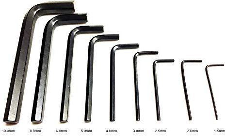 J&A Racing International Allen Hex Key Metric 1 Piece Ultra Hard Tensile Steel 4.0mm (4.0mm)