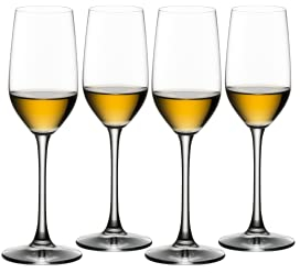RIEDEL Tequila Set, 4er Set, klares Kristallglas, maschinell gefertigt
