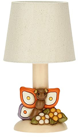 THUN - Tischleuchte mit Schmetterling, Keramik