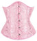 SxyBox Mujer Corset Steampunk Underbust Encaje Corsé Bustier para Halloween Carnaval Fiesta