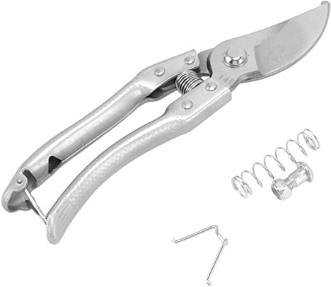 Jeanoko sabots de Chèvre, Cochon Trotteur Cisailles Pinces Ongles D'orteils D'animaux Outil de Réparation Ciseaux Polyvalents Kit de Tondeuses pour Chevaux Bovins Moutons et ânes(Argent)