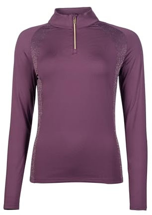 HKM Basil Felpa, Viola Scuro, S Unisex-Adulto