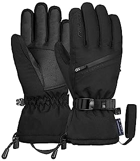 Reusch Demi R-TEX XT extra warme, wasserdichte, Winddichte und atmungsaktive Winterhandschuhe Fingerhandschuhe Schneehandschuhe Skihandschuhe für Damen, Schwarz, 8