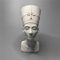 Womeet Königin Nofretete Statue Nofretete Büste Nofretete Kopf Sammlung Figur Gipsfigur Mythologie Skulptur für Wohnzimmer Home Regal Dekor, moderne Heimdekoration Skizze Praxis DIY Kunstmodell