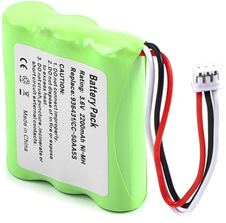 SHAWOROCE 2200mAh 3,6V Akku Batterien Kompatibel mit Tonies TonieBox Musicbox Soundbox 50AA5S Hörbuch-und Musikspieler Musik-Player Musikbox Lautsprecher NI-MH Wiederaufladbare