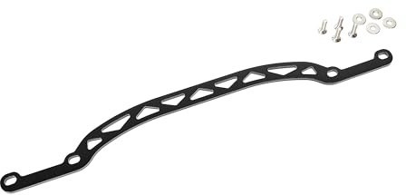 zwoatakter Verstärkte Querstrebe Querschiene für Simson Schwalbe KR51/1 KR51/2 (schwarz pulverbeschichtet, vibrationsdämpfend, Ersatzteil)