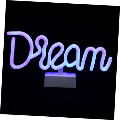 Gadpiparty traum leuchtreklame LED-Leuchtreklame Alphabet-Neonlicht Wohnkultur bürodeko ip Dekor Ornament Raumlicht Alphabet-Modellierung von Neonlicht Weihnachten Nachtlicht Nachttischlampe