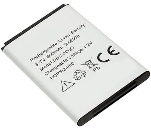 Centerpower DBC-800D DBC-800A DBC-800B 1ICP5/34/50 Ersatz Akku Für 500 506 508 509 510 515 6050 6526 6030 6620 6031 6041 6520 65xx Series Phone Batterie (3.7V,800mAh)
