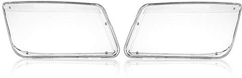 Scheinwerferglas Ersatz Abdeckungen 1 Paar Scheinwerfer-Scheinwerfer-Abdeckung Ersatz Transparente for VW Jetta MK4 Bora 1998 1999 2000 2001 2002 2003 2004 Autozubehör