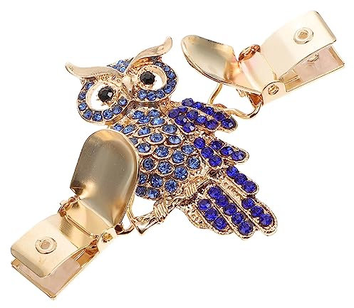 VALICLUD Eulen Cardigan Clip Pullover Clip Kleid Brosche Clip Kleid Kragen Clip Schal Clip Kleid Shirt Brosche Clip Kragen Kleider Clip Cardigan Clips