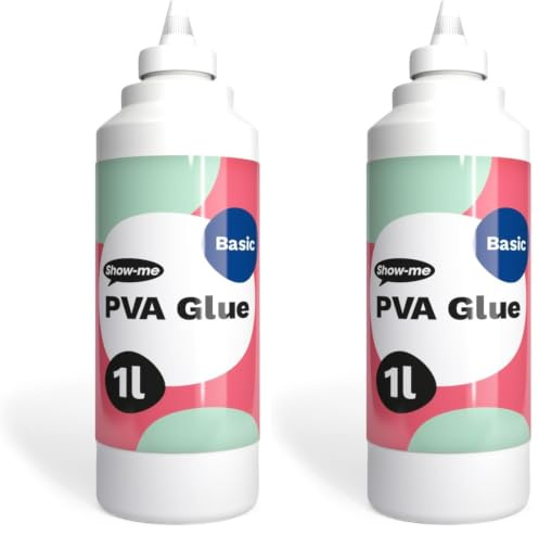 1 litre Classmaster PVA Glue - Basic (Pack of 2)