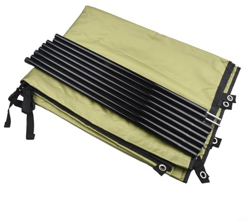 Army Green Canopy Awning For Campervan For Motorhome Suv, Waterproof, 100cm X 300cm, Quick Setup