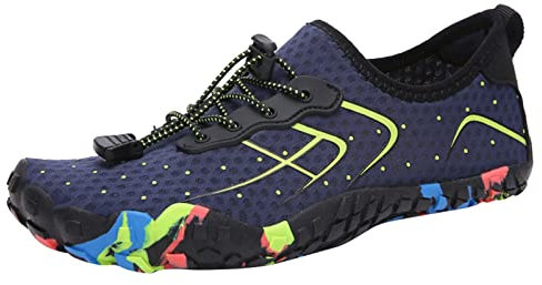 Zapatos de tenis para hombre, zapatos náuticos, zapatos sin cordones, zapatos de senderismo para hombre, zapatos de vestir para hombre, zapatos deportivos para hombre, Blue, 41 1/3 EU