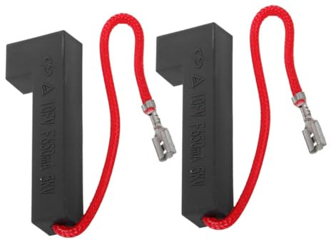 BUGUUYO Kit Micro-ondes Fusibles Haute Tension Et Diodes Unidirectionnelles, Pièces Détachées Sécurisées Pour Réparation Four, Compatible Maison, Camping-car, Voyage, Lot 2 Pièces