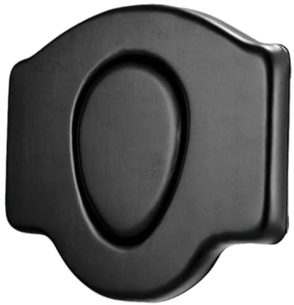 perfeclan Toilettenstuhlkissen, Toilettensitz, wasserdichter Bezug für Duschsitz, mit Schwamm gepolstertes weiches Polster für Duschstuhl, behindertengerecht