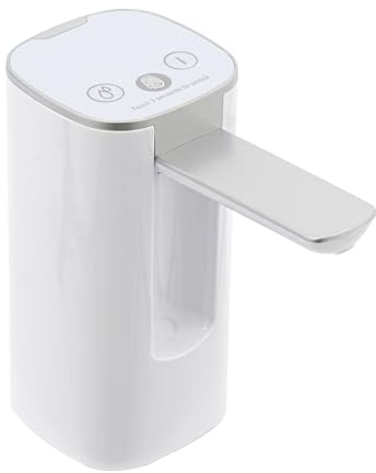 Wasserflaschenspender Automatische Trinkwasser Wasseranschluss Tragbare Trinkpumpe, Camping Wasserhahn Mit Pumpe 3 Stufen Quantitativer,Touch Control, Für Camping, Haus