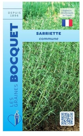 Sachet de graines de Sarriette Commune - 0,5 g - légume feuille - LES GRAINES BOCQUET