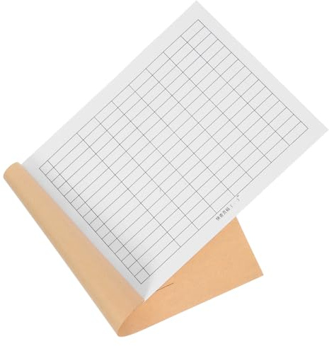 TOGEVAL Registro Entrate e Uscite Soldi Libro di Contabilità a Griglia in Carta, per Gestione Inventario e Spese in Ufficio, Semplice ed Elegante