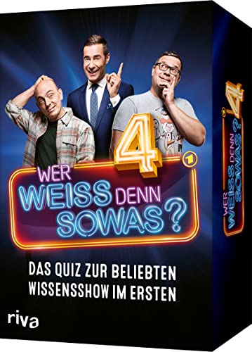 Wer weiß denn sowas? 4 – Das Quiz zur beliebten Wissensshow im Ersten: Trainiere dein Allgemeinwissen mit neuen Fragen aus der Show. Das perfekte Geschenk für alle Quiz-Fans (WWDS Quiz, Band 4)