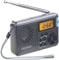 auvisio Taschenradio: 12-Band-Weltempfänger FM/MW/KW, mit Wecker & Sleeptimer (UKW Radio, Taschenradios, Batteriebetriebenes)