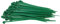 PC24 Shop & Service - Fascette da 100 mm, 100 pezzi, Plastica per Cablaggio, Cavi Stringicavo