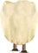 Hydrogarden Winterschutz Vlieshaube EXTREM beige, 250 x 360cm 80g/qm extrem haltbar – Kübelpflanzensack atmungsaktiv Olivenbäume, Palmen/Frostschutz Pflanzen/Reißverschluss