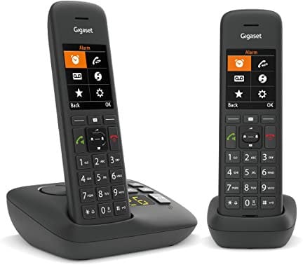 Gigaset Premium C575A Cordless Phone, Twin Handset with Answer Machine and Nuisance Call Block