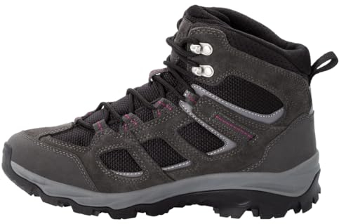 Jack Wolfskin Damen Vojo 3 Texapore Mid W Outdoorschuhe, Dark Steel Purple, 42.5 EU
