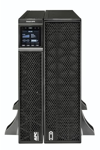 APC SRTG10KXLI Black Tower UPS 10000W 120V Rack-Mountable Uninterruptible Power Supply