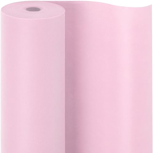 Tischdeckenrolle,Rosa,1.18 x 25m,1 Rolle Tischdecke,Einweg Vlies Stoffähnlich,ideal für Jede Party,Hochzeit,Geburtstagsfeier,Gastronomie,Größe und Farbe nach Wahl
