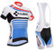GOOSHE Herren Kurzarm Fahrrad Trikot Set,Atmungsaktiv Schnell Trocknend Radtrikot Mit 3d Gel Gepolsterten Shorts Fahrradbekleidung Set