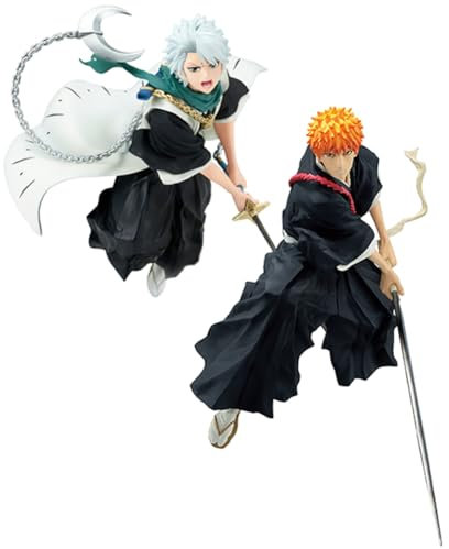 Jilijia Kurosaki Ichigo Anime Figur Statue, Hitsugaya Toshiro Action Figur Battle Edition Charakter Modell Figur Sammlerstücke Dekorationen Geschenke