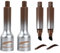 Augenbrauenstift Flüssig, Wasserfestes Augenbrauenstift Set, Flüssiger Augenbrauenpinsel mit Brow Gel & Bürste für natürlichen Look, Präzise Härchenzeichnung für Augenbrauen & Haaransatz