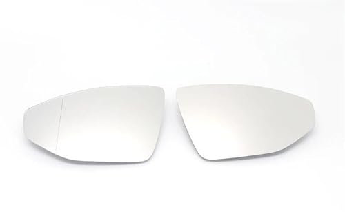 JSFRBMA Tür Flügel Rückspiegel Glas Seite Spiegel Objektiv Erhitzt Glas Für A6 S6 RS6 C8 4K A7 S7 RS7 4K8 A8 A8L S8 S8L RS8 D5 4N Auto Spiegelglas(Right and Left)
