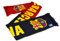 Barcelona FC Football Club Blue Maroon Nero Knitted Scarf Badge Gift Official